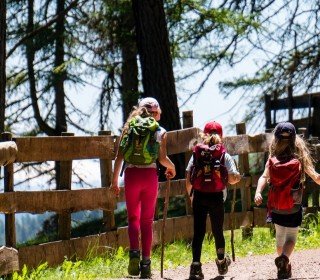 family hiking in Berguedà