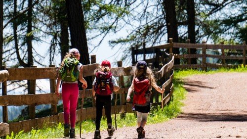 family hiking in Berguedà