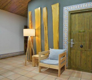 Interiors of the El Jou Nature hotel