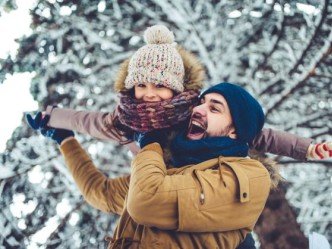 Actividad de nieve para toda la familia