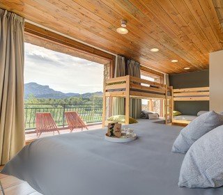 Chambres hôtel El Jou Nature