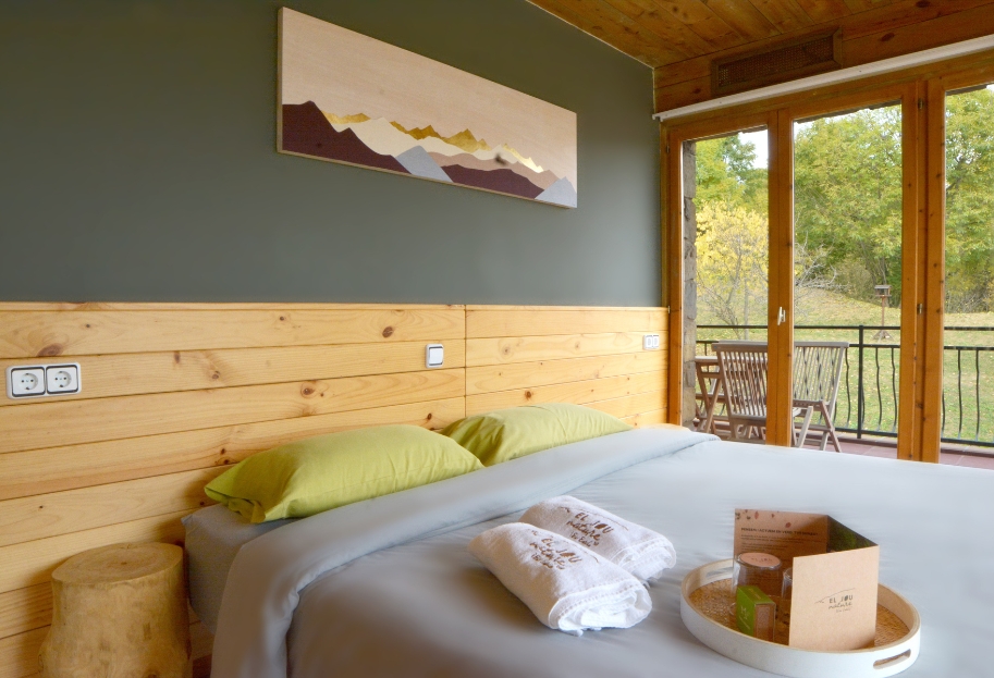 El Jou Nature Habitaciones con terraza